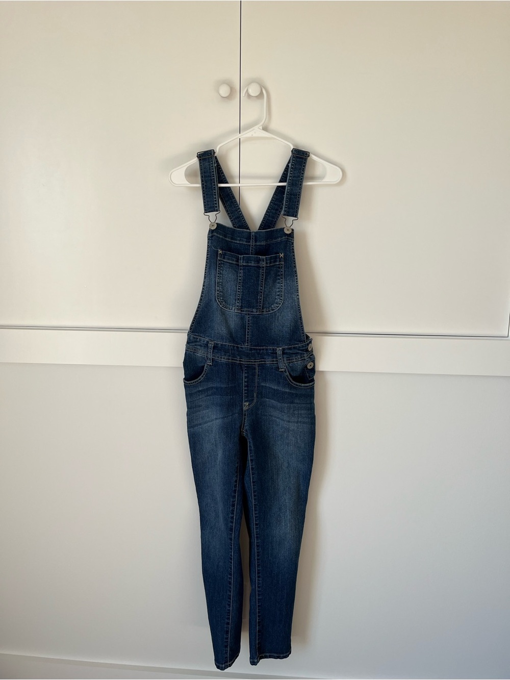 Forever 21 Dark Blue Denim Overalls